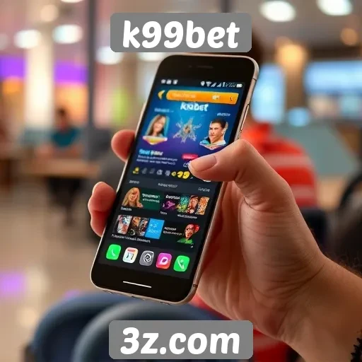 Mobilidade do site k99bet em dispositivos móveis